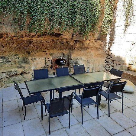 Maison Troglodytique Doue La Fontaine Exteriör bild