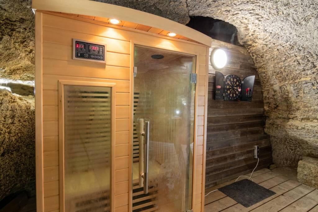 Maison Troglodytique Doue La Fontaine Exteriör bild